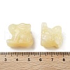 Natural Yellow Jade Carved Figurines DJEW-L023-E05-3