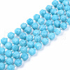 Natural Quartz Beads Strands X-G-R482-09-8mm-1-1