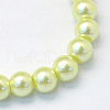 Baking Painted Glass Pearl Bead Strands HY-Q003-3mm-46-2