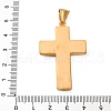 304 Stainless Steel Pendants STAS-C129-03B-G-3