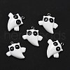 Halloween Opaque Resin Pendants RESI-D055-103P-02-1