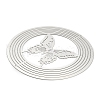 201 Stainless Steel Laser Cut Connector Charms STAS-Z116-01P-02-2