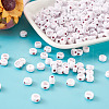 Plating Acrylic Beads PACR-CW0001-02B-6