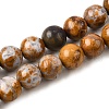Natural African Opal Beads Strands G-S390-06-8mm-2