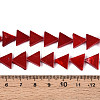 Spray Painted Natural Freshwater Shell Beads Strands SHEL-T020-15-4