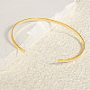 European & American Style 304 Stainless Steel Plain Bangles UM3618-2-1