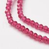 Natural Quartz Crystal Bead Strand G-G680-19-3