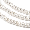 Electroplated Shell Pearl Beads Strands BSHE-Z009-11B-3