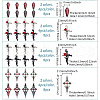 GOMAKERER 32Pcs 8 Style Alloy Pendants FIND-GO0001-89-2