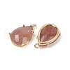 Natural Mixed Gemstone Faceted Pendants G-K347-05G-3