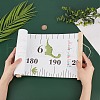 Creative Cartoon Decorative Home Canvas Hanging Height Measurement Ruler HJEW-WH0042-47A-4