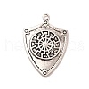 Tibetan Style Alloy Pendants PALLOY-B008-05AS-1