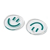 Transparent Printed Acrylic Pendants TACR-P005-01B-2