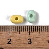 Spray Paint Alloy Beads PALLOY-H145-05-3