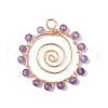 Natural Lapis Lazuli & Amethyst & Green Aventurine & Agate & Rose Quartz & Red Jasper PALLOY-JF02746-2