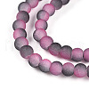 Crackle Glass Beads Strands GLAA-N009-4mm-09-3