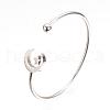304 Stainless Steel Cuff Bangle Making STAS-Q209-09-1