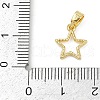 Brass Pendants KK-L231-15G-3