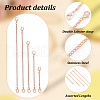 20Pcs 20 Styles Iron Curb Chain Extender FIND-PH01467-4
