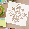 PET Hollow Out Drawing Painting Stencils DIY-WH0391-0475-3