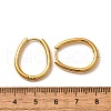 Ion Plating(IP) Stainless Steel Hoop Earrings X-EJEW-P232-02G-3
