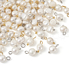 Craftdady 80Pcs 2 Colors Natural Cultured Freshwater White Pearl Charms PEAR-CD0001-03-3