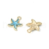 Alloy Enamel Pendants ENAM-YW0002-61D-3