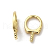 Rack Plating Brass Pendant Bails KK-S397-19B-G-1