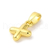 Rack Plating Brass Charms KK-C053-04G-X-2