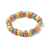 Glass Beads Stretch Rings for Woman RJEW-JR00735-5