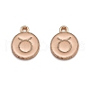 Alloy Enamel Pendants ENAM-S124-01A-10C-1