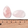 Natural Rose Quartz Pendants G-G069-04A-3