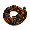 Natural Tiger Eye Beads Strands G-T140-29-2