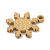 Christmas 304 Stainless Steel Charms STAS-Z093-03C-G-2