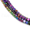 Electroplate Non-magnetic Synthetic Hematite Beads Strands G-I175-09I-2