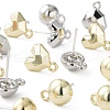 16Pcs 4 Style Spray Painted Alloy Stud Earrings Findings FIND-LS0001-66-4