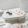 Rectangle Acrylic Finger Ring Display Holders RDIS-WH0011-32-6