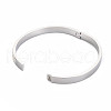 Crystal Rhinestone Triple Line Bangle BJEW-N017-004P-4