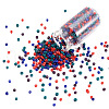 Opaque Glass Round Seed Beads GLAA-TAC0025-07A-08-2