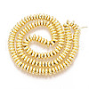 Electroplate Non-magnetic Synthetic Hematite Bead Strands G-Q465-11G-2