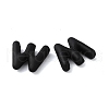 Spray Painted Alloy Pendants FIND-C062-08W-2