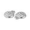 304 Stainless Steel Charms STAS-C066-33P-3