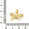 Rack Plating Brass Micro Pave Cubic Zirconia Pendants KK-L226-053G-01-3