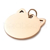 201 Stainless Steel Stamping Blank Tag Pendants STAS-H438-03RG-1-2