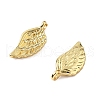Brass Pendants KK-Z114-12G-2