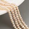 Natural Cultured Freshwater Pearl Beads Strands PEAR-C003-06D-1