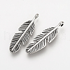 Tibetan Style Alloy Pendants TIBEP-Q078-27AS-RS-1