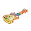 Instrument Theme Translucent Resin Big Pendants RESI-M037-03E-2