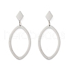 304 Stainless Steel Stud Earrings EJEW-Z089-15P-4
