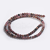 Natural Rhodonite Beads Strands G-K254-04-4mm-2